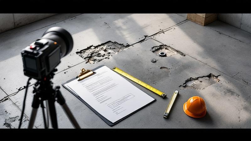 Baupfusch richtig dokumentieren: Fotos, Protokoll und Gutachten