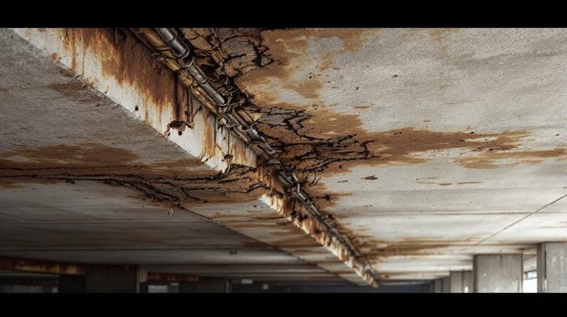 Betonschäden an Tiefgarage und Kellerdecke