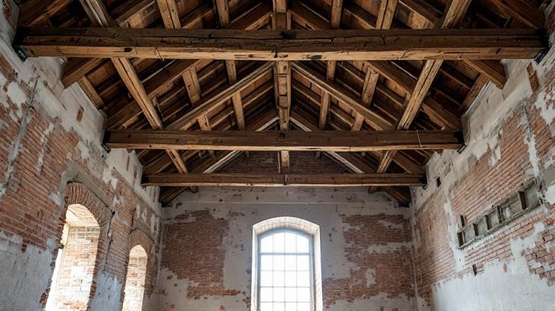 Holzbalkendecke sanieren: Statik und Schallschutz