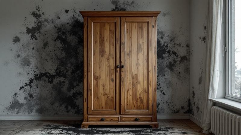 Schimmel hinter Möbeln an Außenwänden: Ursachen und Lösungen